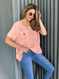 Сорочки ISSA Plus модель WN20-493_peach Фото