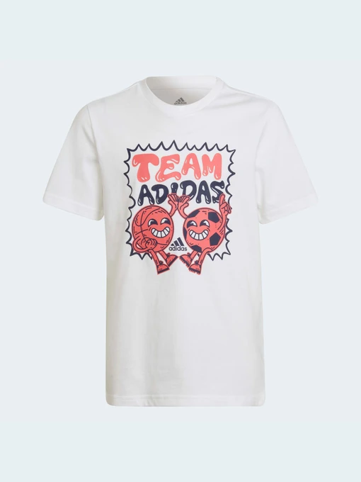 Футболки и поло Adidas Graphics модель HA4054 Фото