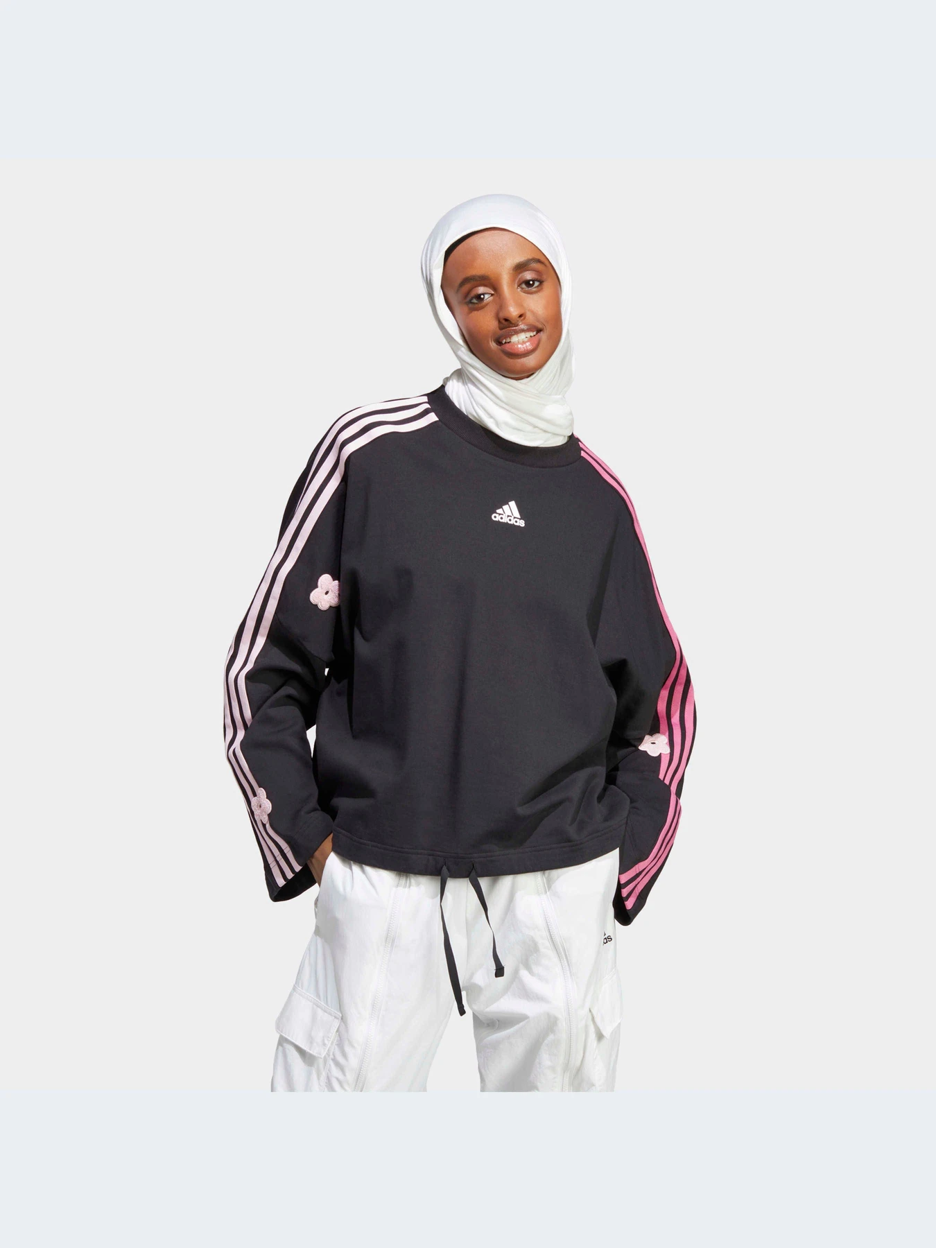 Худи и свитшоты Adidas 3 Stripes модель IC0011 Фото
