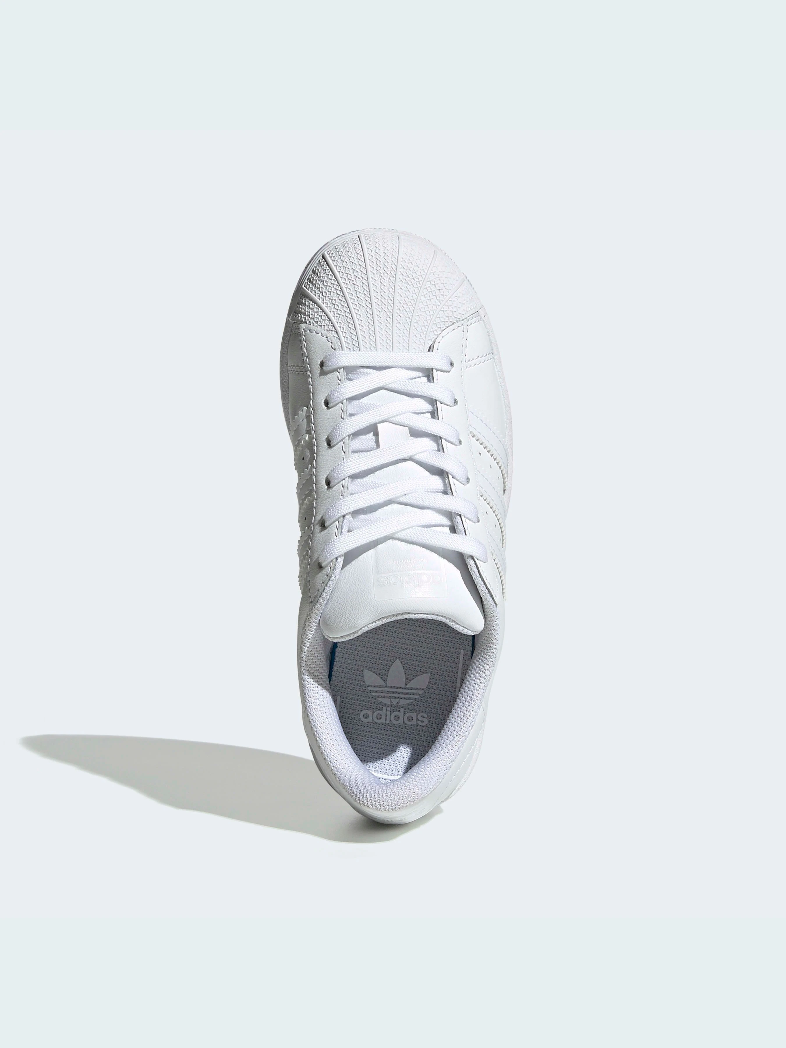Шкіряні Дитячі Кеди низькі adidas Superstar фото 3