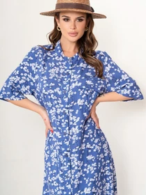 Сукні ISSA Plus модель 14073_blue Фото