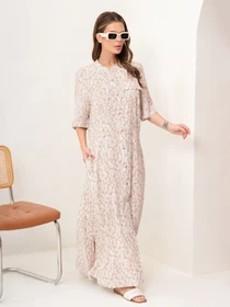 Сукні ISSA Plus модель 14076_beige Фото