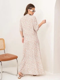 Сукні ISSA Plus модель 14076_beige Фото