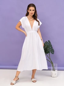 Сукні ISSA Plus модель 14078_white Фото