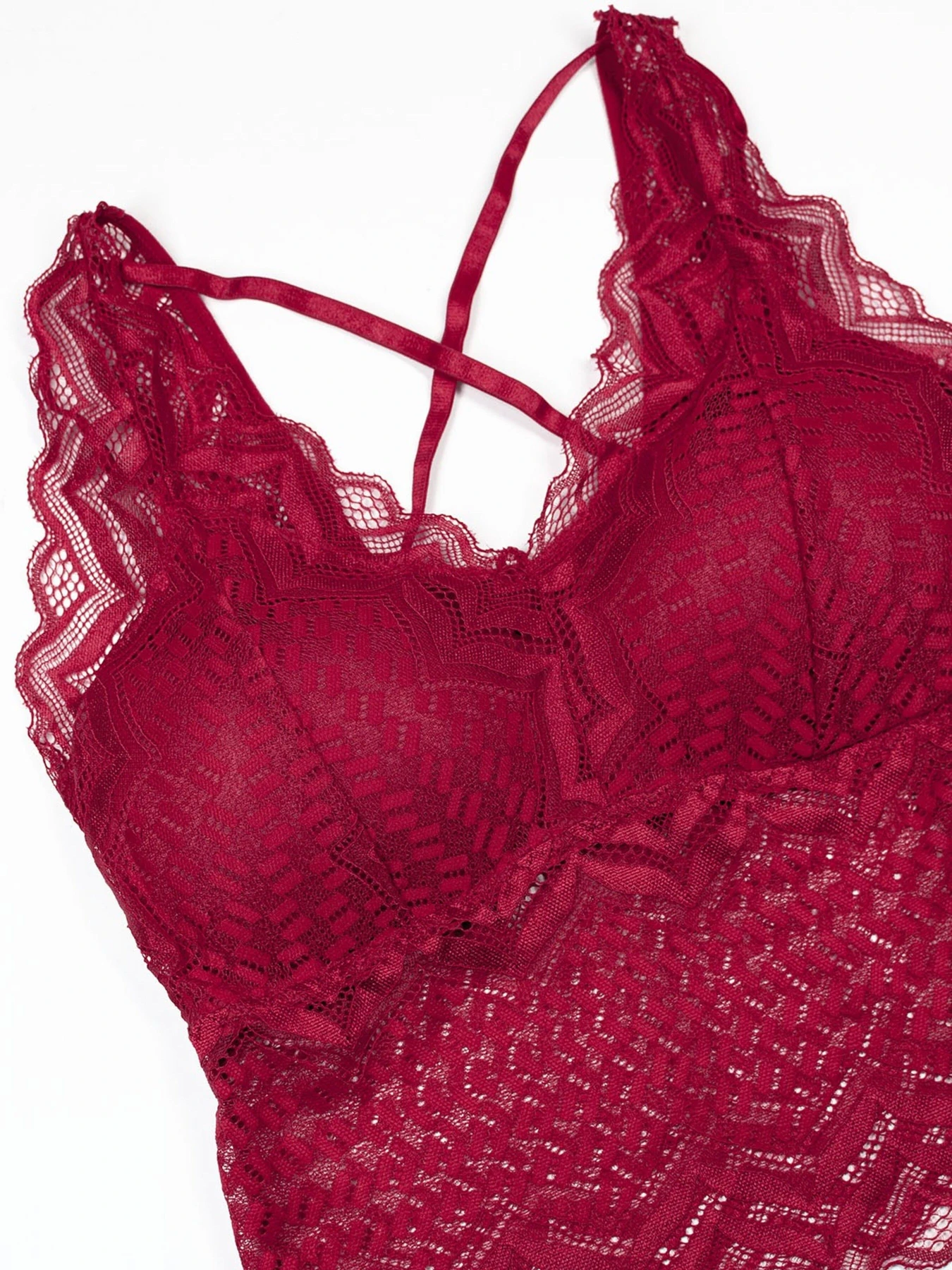 Нижня білизна ISSA Plus модель BL2-744_burgundy Фото