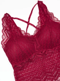 Нижня білизна ISSA Plus модель BL2-744_burgundy Фото