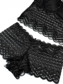 Нижня білизна ISSA Plus модель BL2-744_black Фото