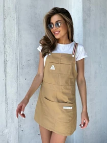 Сукні ISSA Plus модель WN20-495_beige Фото