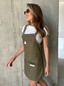 Сукні ISSA Plus модель WN20-495_khaki Фото