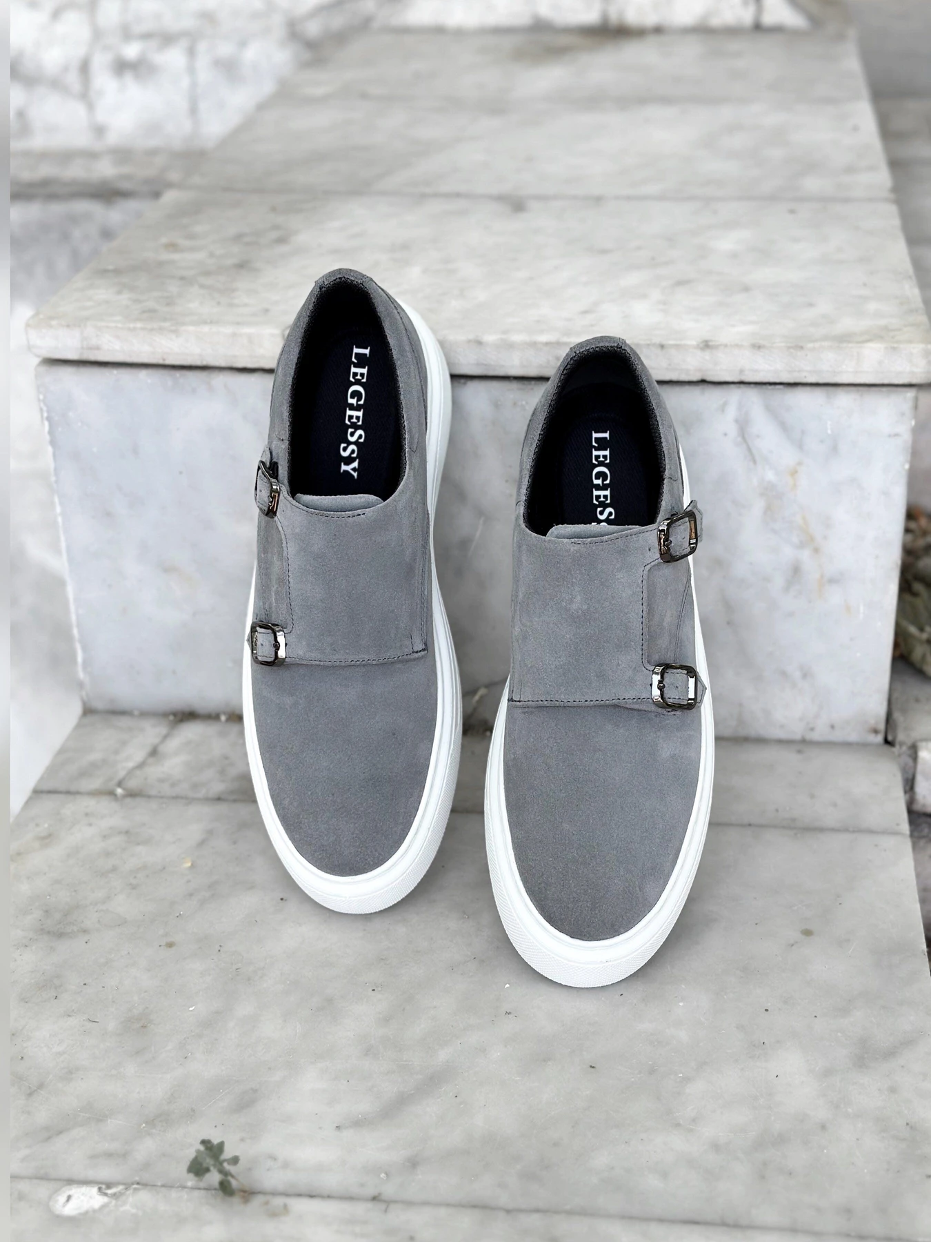 Туфли и лоферы Legessy модель MONKS_GRAY Фото