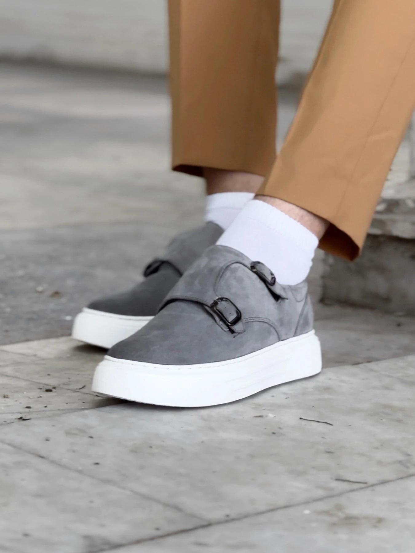 Туфли и лоферы Legessy модель MONKS_GRAY Фото