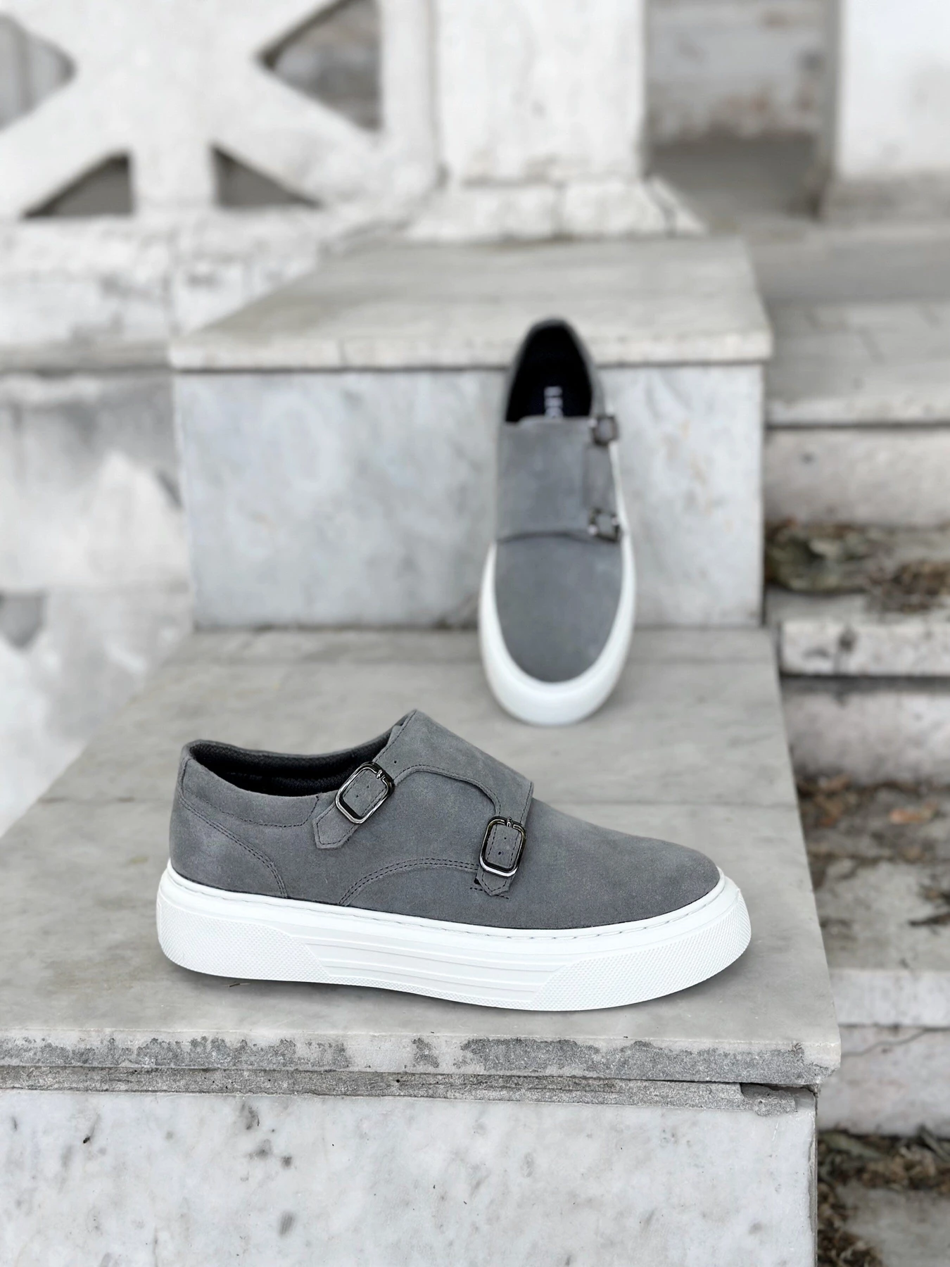 Туфли и лоферы Legessy модель MONKS_GRAY Фото
