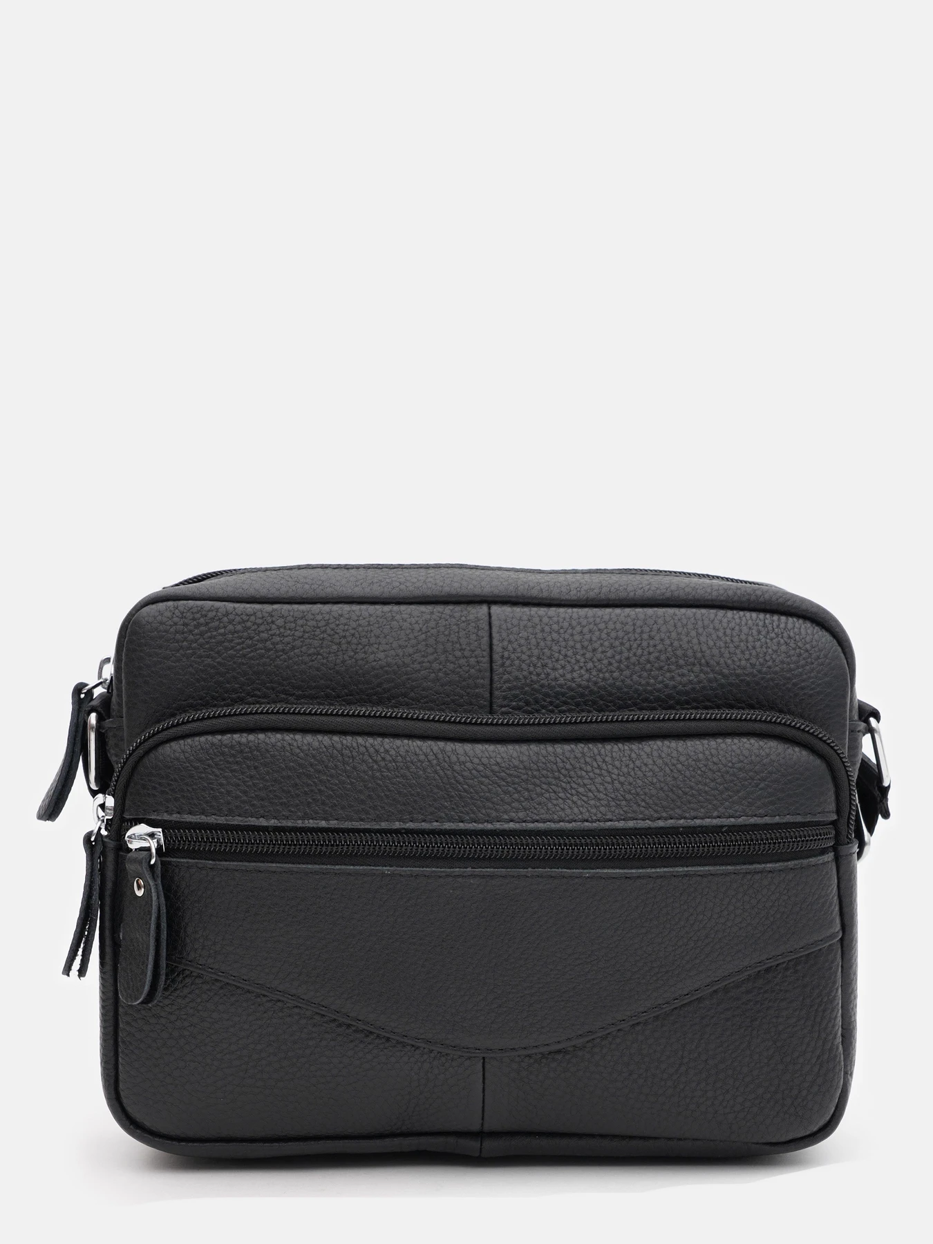 Сумки Borsa Leather модель K1089bl-black Фото