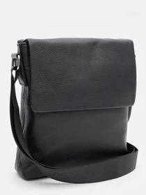 Сумки Borsa Leather модель K13658bl-black Фото