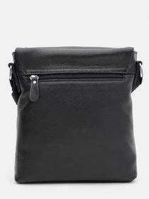 Сумки Borsa Leather модель K13658bl-black Фото