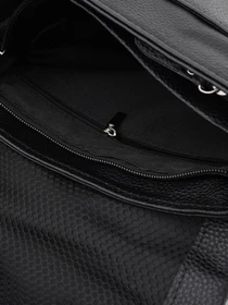 Сумки Borsa Leather модель K13658bl-black Фото