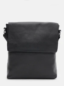 Сумки Borsa Leather модель K13658bl-black Фото