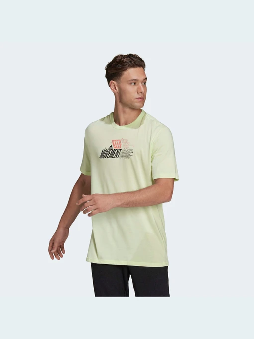 Футболки і поло Adidas Graphics модель HA4067 Фото