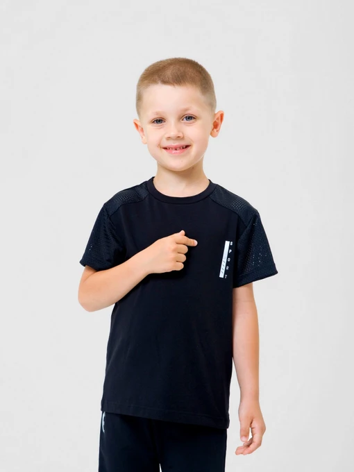 Футболки и поло SMIL модель smil_110605-cernyj Фото