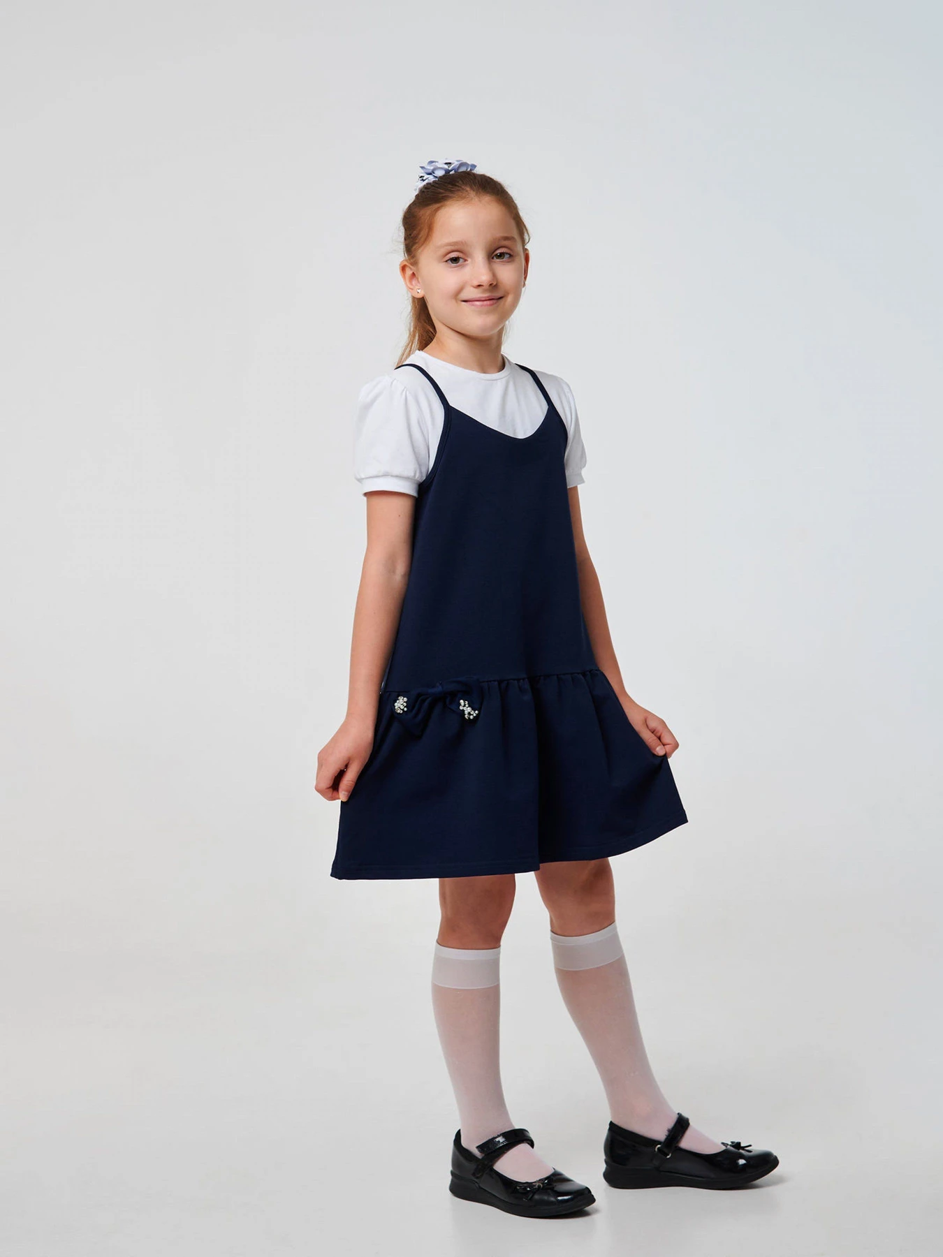 Платья SMIL модель smil_120365-temno-sinij Фото