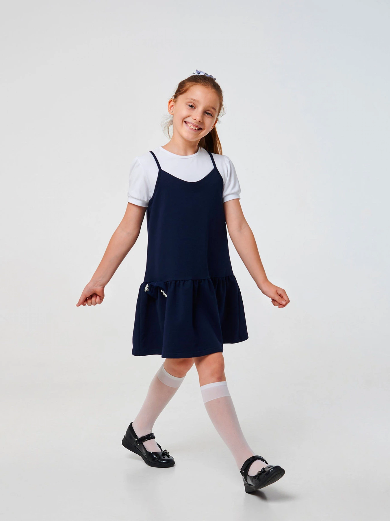 Платья SMIL модель smil_120365-temno-sinij Фото
