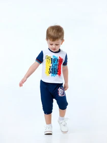 Шорты SMIL модель smil_112312-sero-sinij Фото