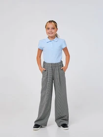 Штани SMIL модель smil_115539-cerno-belaa-lapka Фото