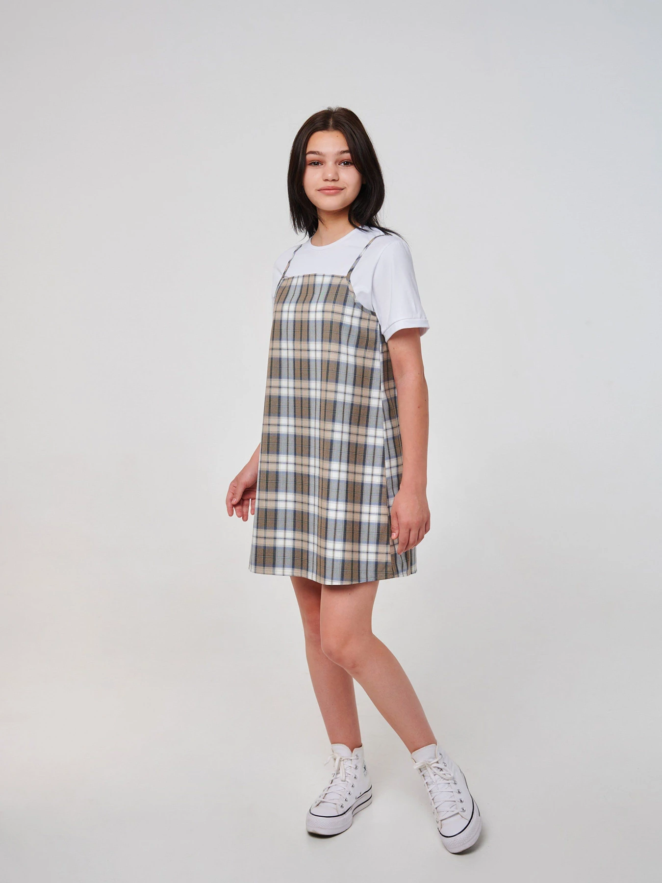 Платья SMIL модель smil_120364-bezevaa-kletka Фото