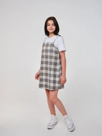 Платья SMIL модель smil_120364-bezevaa-kletka Фото
