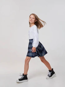 Юбки SMIL модель smil_120361-tsine-golubaa-kletka Фото