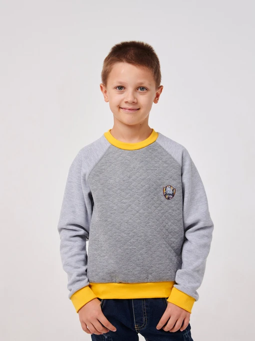 Худи и свитшоты SMIL модель smil_116600-temno-seryj-melanz Фото