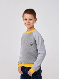 Худи и свитшоты SMIL модель smil_116600-temno-seryj-melanz Фото