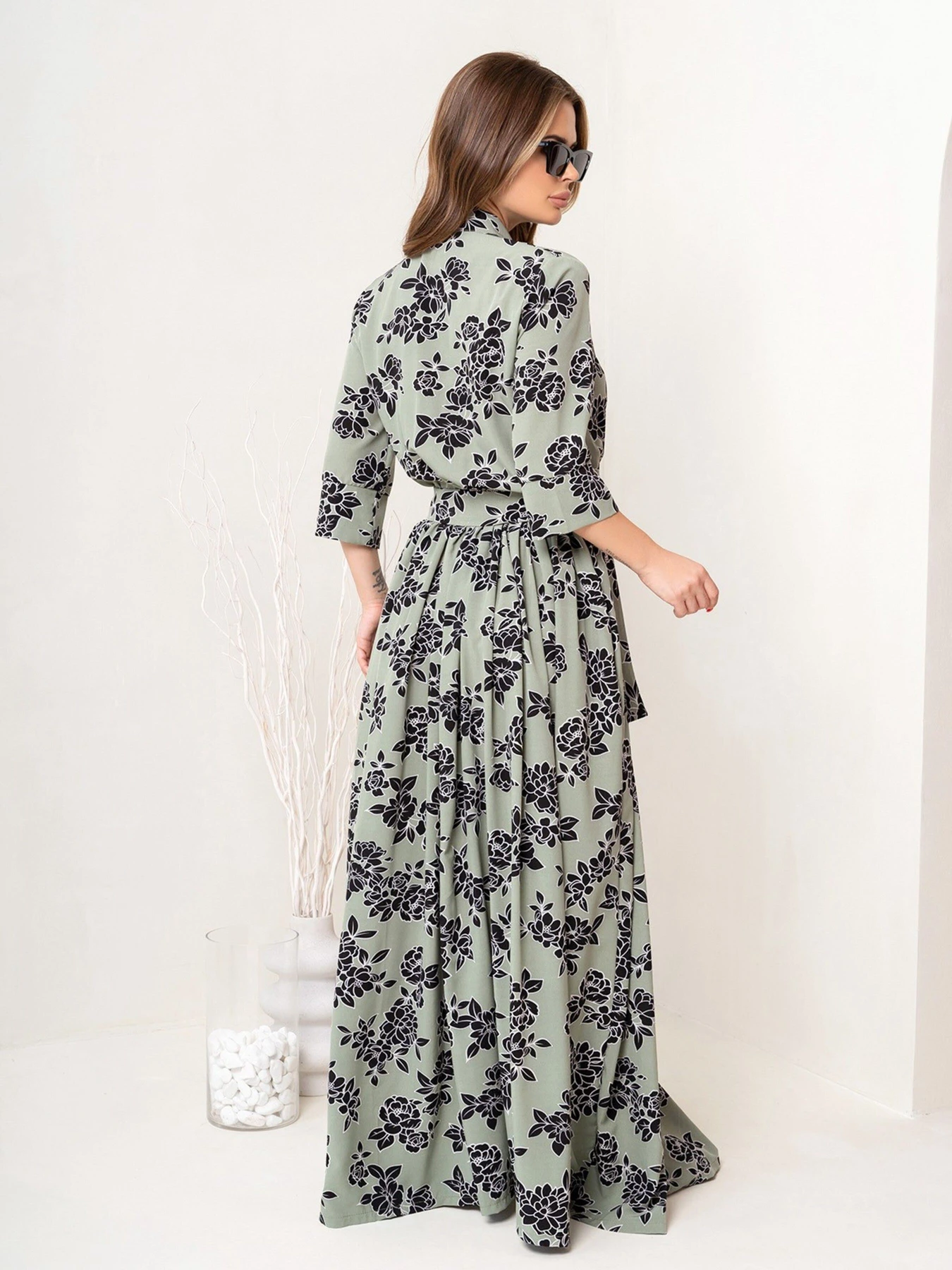 Сукні ISSA Plus модель 14070_olive Сукні ISSA Plus модель 14070_olive Фото