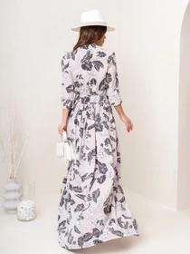 Сукні ISSA Plus модель 14071_beige Фото
