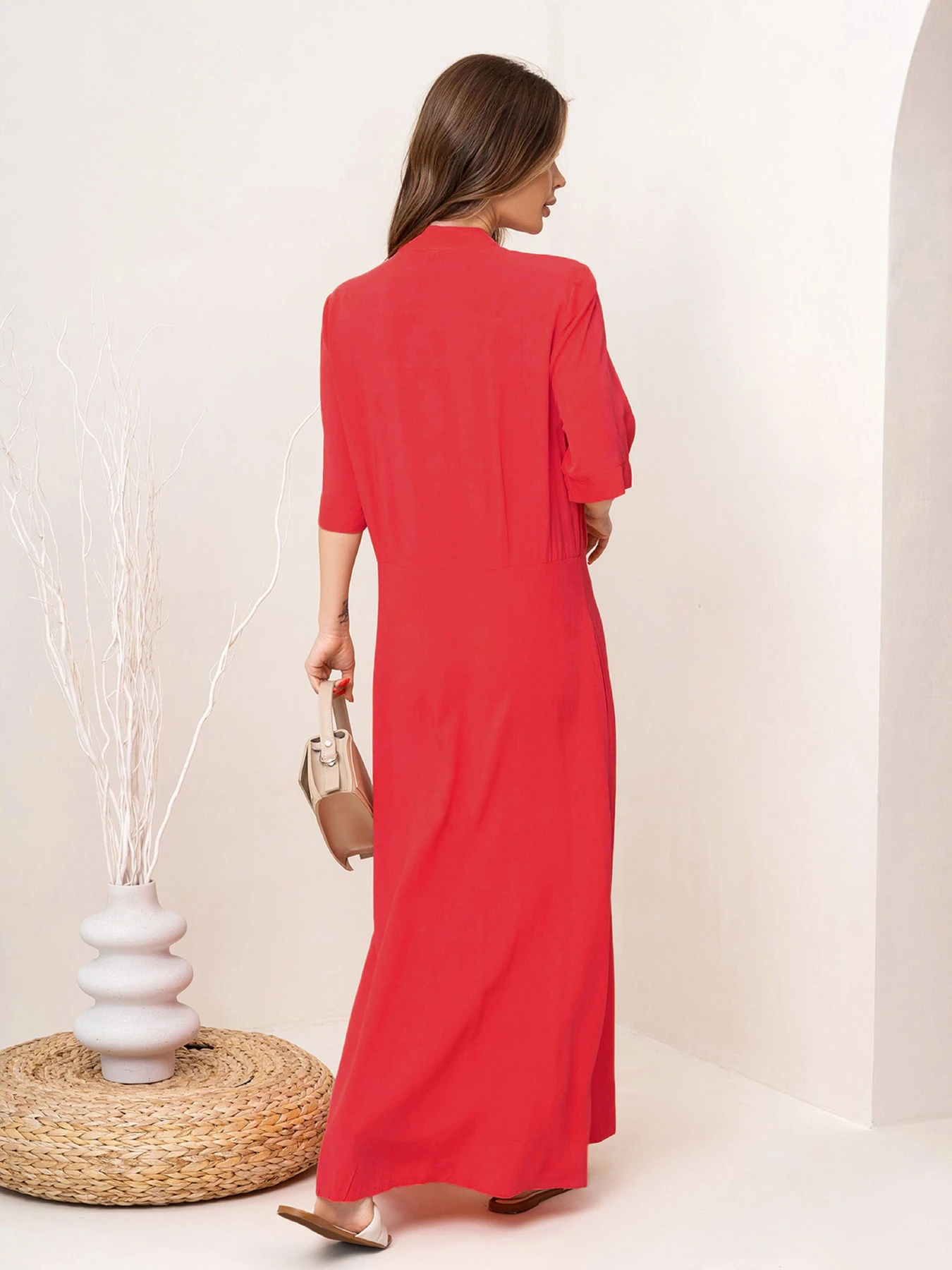 Сукні ISSA Plus модель 14072_crimson Сукні ISSA Plus модель 14072_crimson Фото