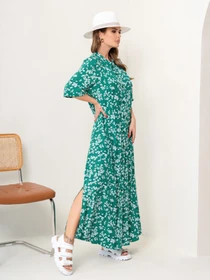 Сукні ISSA Plus модель 14073_green Фото