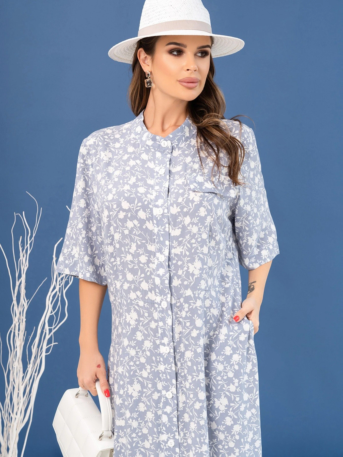 Сукні ISSA Plus модель 14077_grey Сукні ISSA Plus модель 14077_grey Фото
