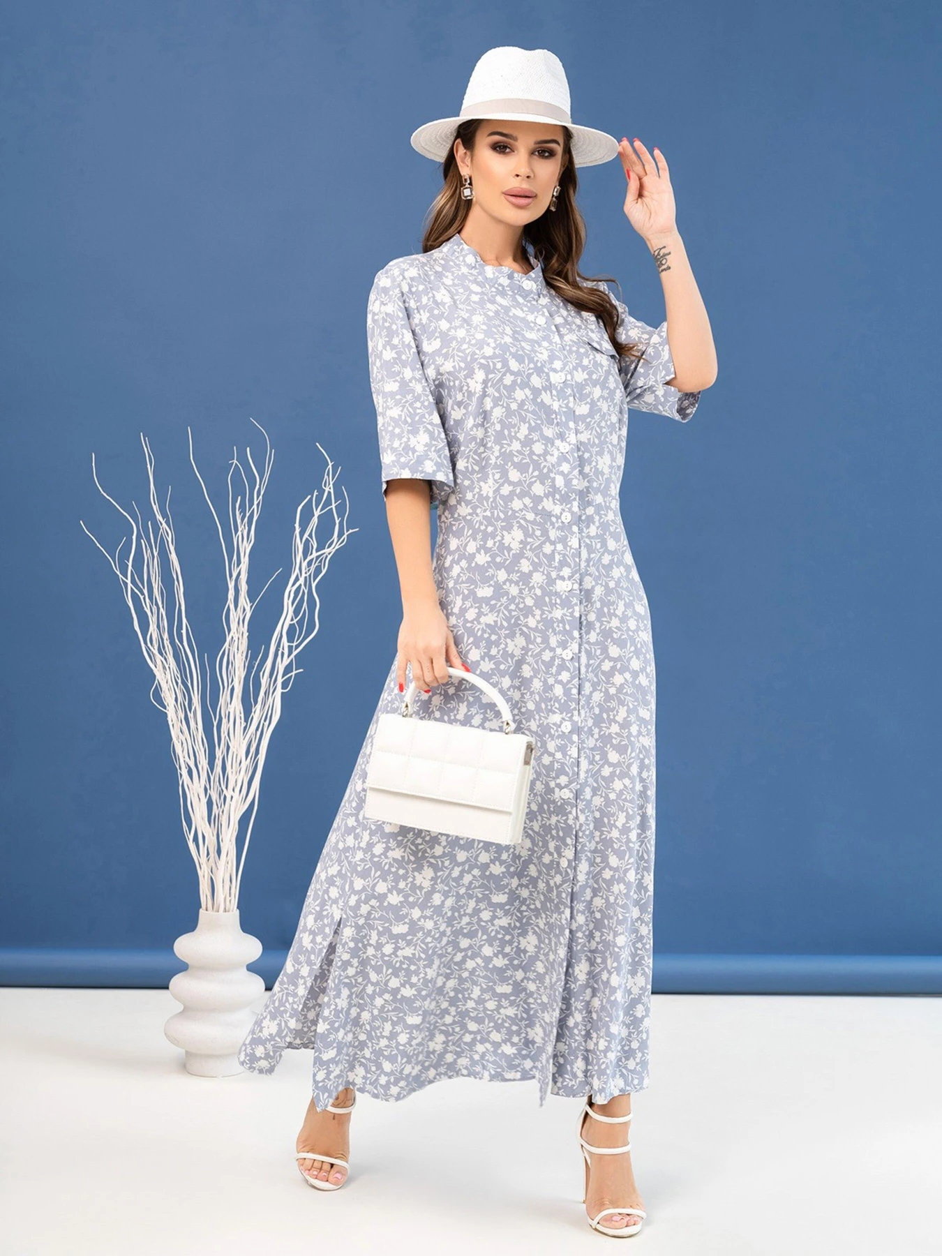 Сукні ISSA Plus модель 14077_grey Сукні ISSA Plus модель 14077_grey Фото