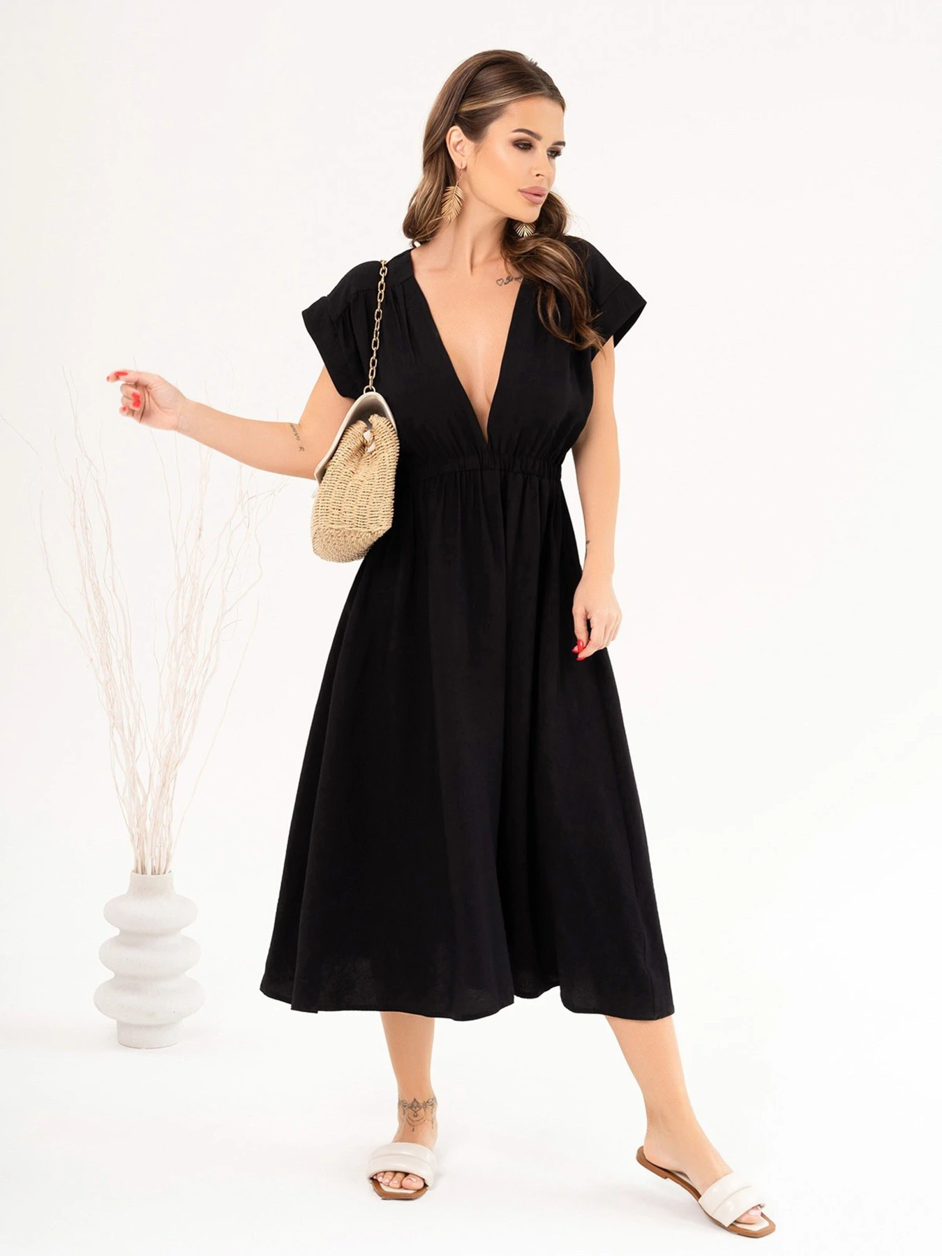 Сукні ISSA Plus модель 14078_black Сукні ISSA Plus модель 14078_black Фото