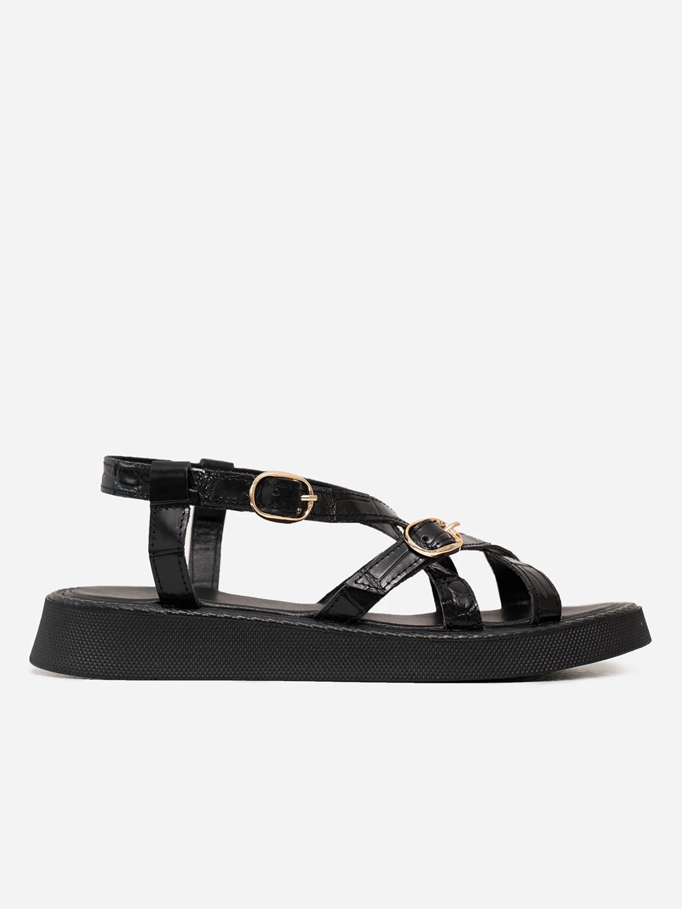 Сандалии ISSA Plus модель OB2-264_black Фото