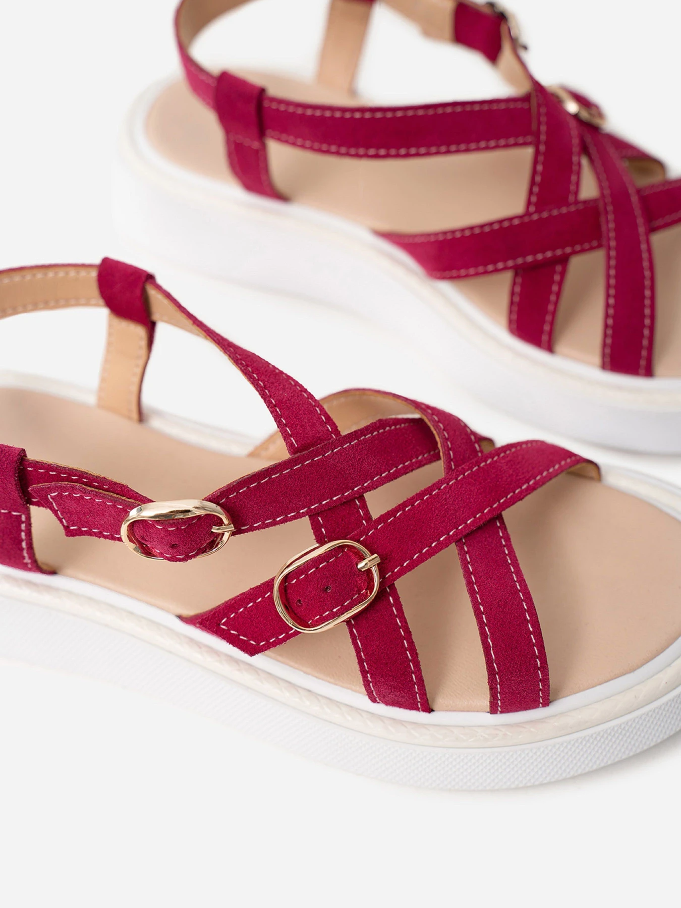 Сандалии ISSA Plus модель OB2-265_pink Фото