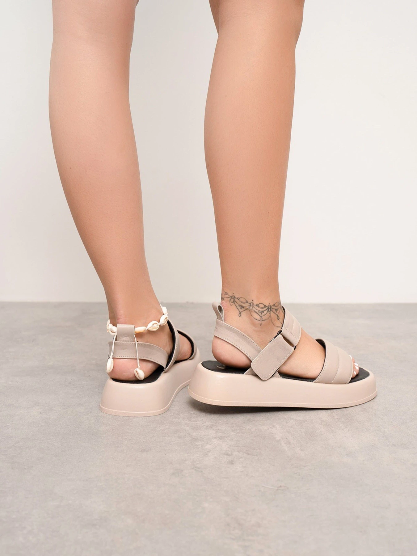 Сандалии ISSA Plus модель OB2-266_beige Фото