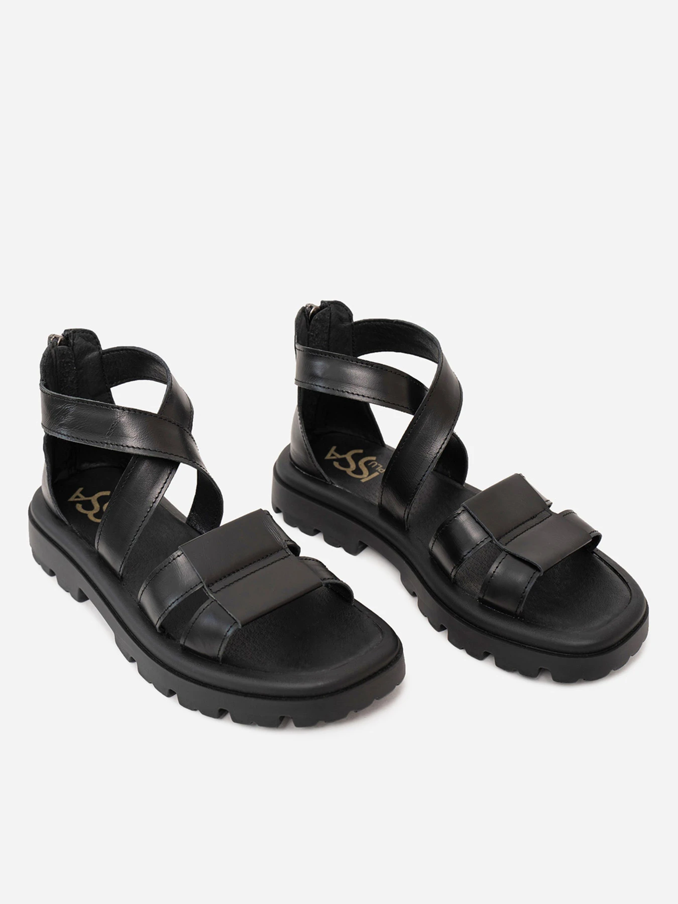 Сандалии ISSA Plus модель OB2-267_black Фото