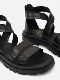 Сандалии ISSA Plus модель OB2-267_black Фото