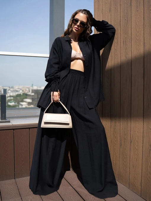 Костюмы ISSA Plus модель 13886_black Фото