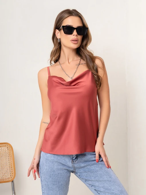 Футболки и поло ISSA Plus модель 14049_terracotta Фото