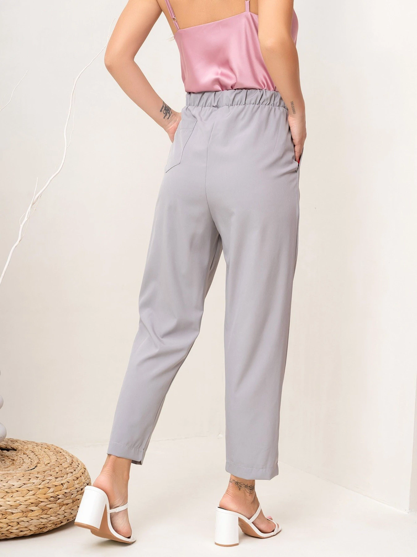 Штани ISSA Plus модель 14050_grey Штани ISSA Plus модель 14050_grey Фото