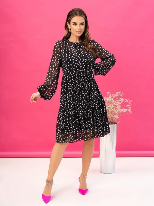 Сукні ISSA Plus модель 14053_black Фото
