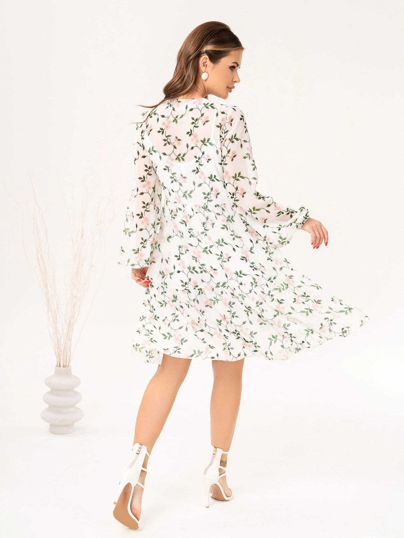 Сукні ISSA Plus модель 14055_white Сукні ISSA Plus модель 14055_white Фото