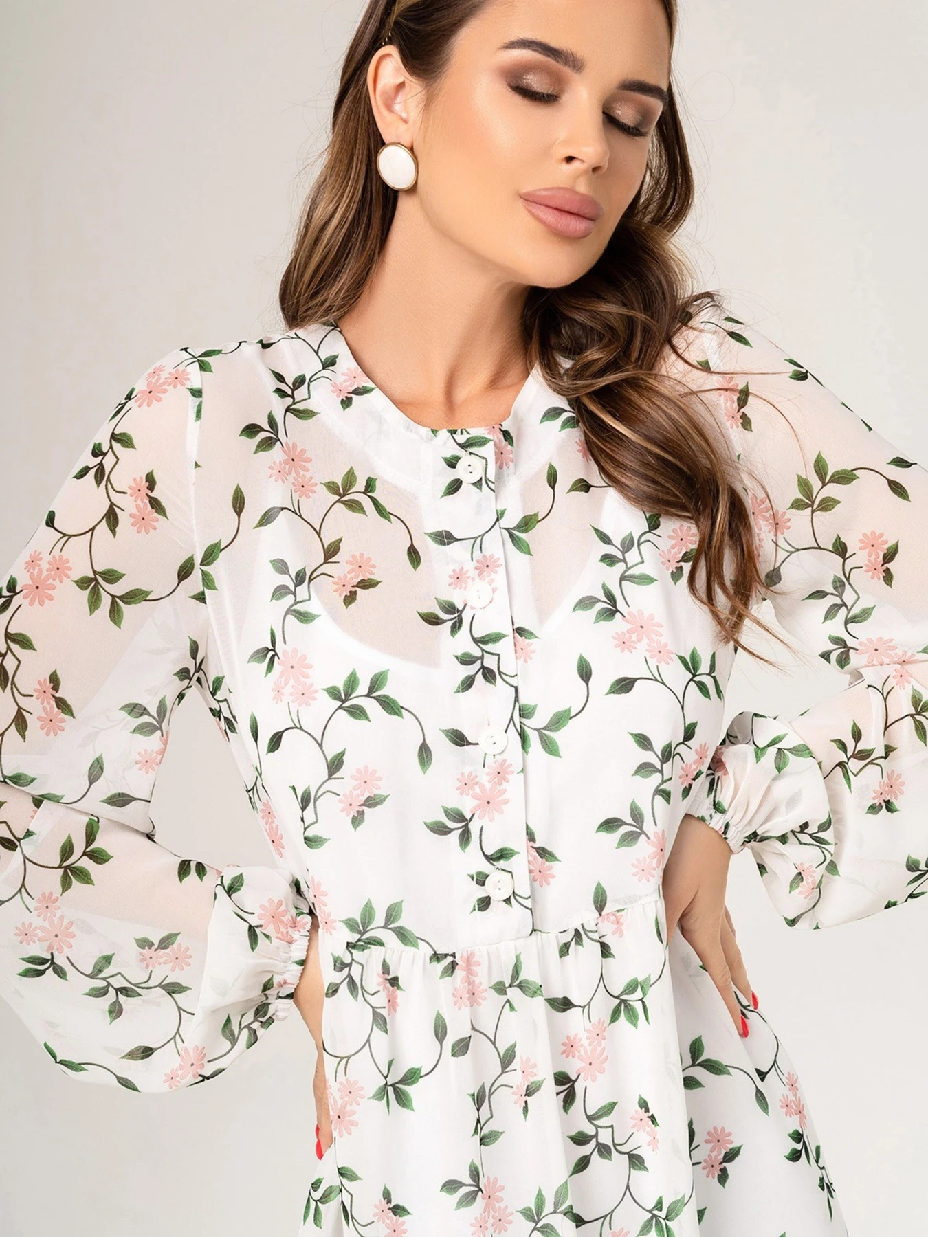 Сукні ISSA Plus модель 14055_white Сукні ISSA Plus модель 14055_white Фото